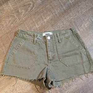 Olive Green Women's Shorts